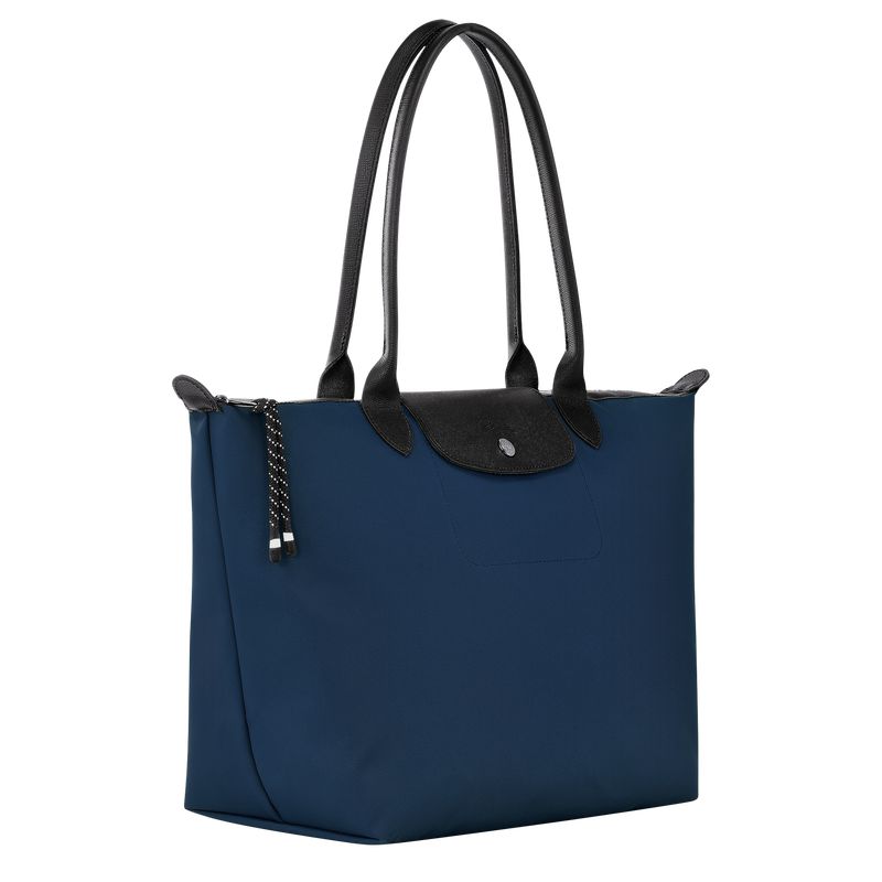 Longchamp Le Pliage Energy L Women Tote Bag Navy | Australia-934JNPXDF