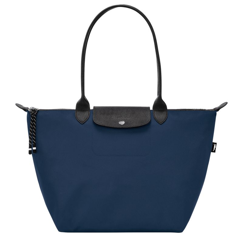 Longchamp Le Pliage Energy L Women Tote Bag Navy | Australia-934JNPXDF