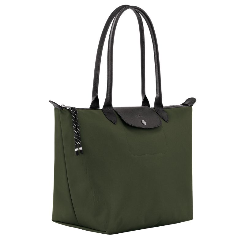 Longchamp Le Pliage Energy L Women Tote Bag Khaki | Australia-492EQNPIW