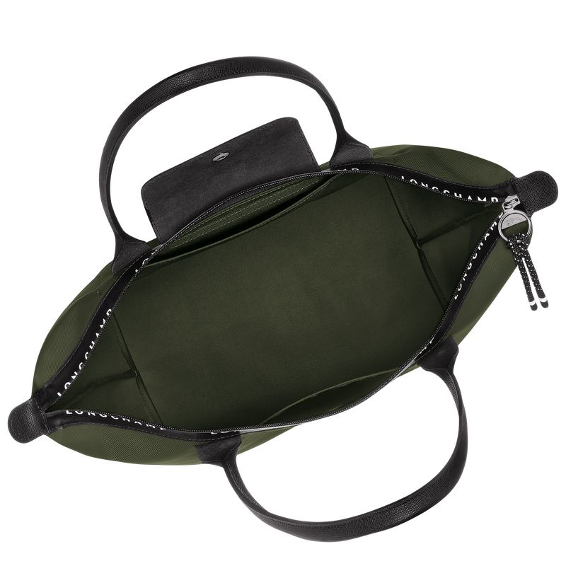 Longchamp Le Pliage Energy L Women Tote Bag Khaki | Australia-492EQNPIW