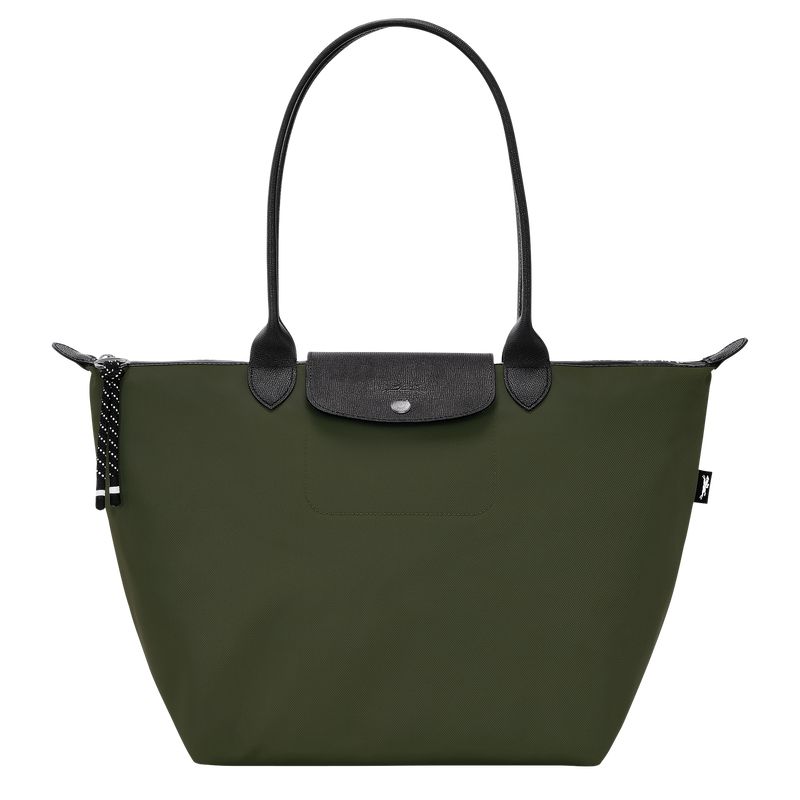 Longchamp Le Pliage Energy L Women Tote Bag Khaki | Australia-492EQNPIW