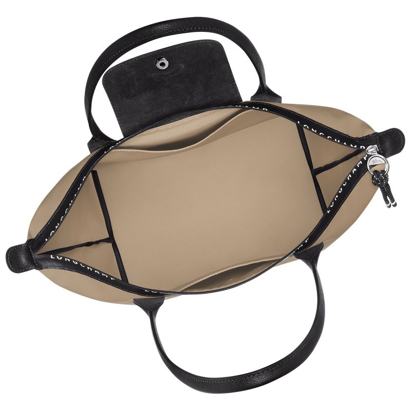 Longchamp Le Pliage Energy L Women Tote Bag Beige | Australia-253LGBUKA