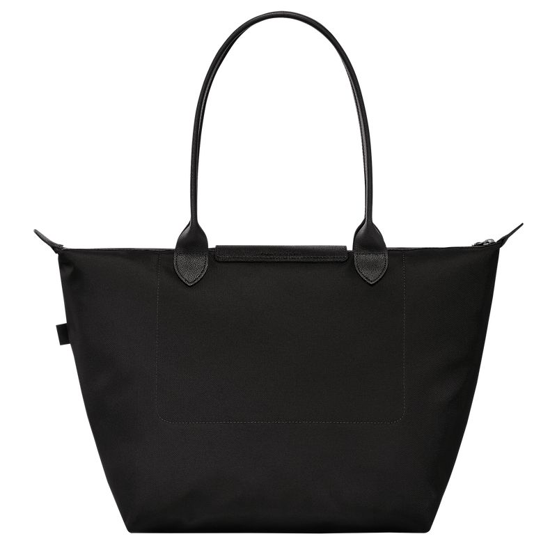 Longchamp Le Pliage Energy L Women Tote Bag Black | Australia-216LHYXRA