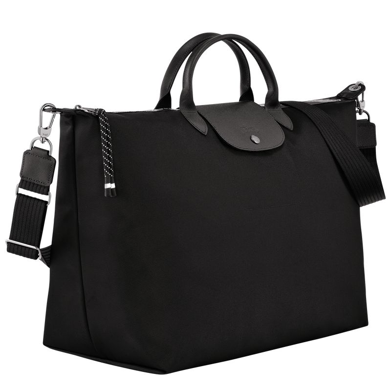 Longchamp Le Pliage Energy L Women Travel Bag Black | Australia-654HRQIZS