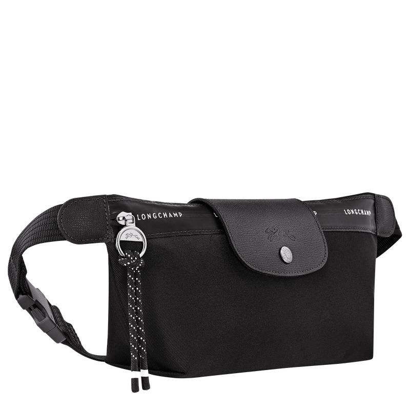 Longchamp Le Pliage Energy M Men Belt Bag Black | Australia-921OQPMBS