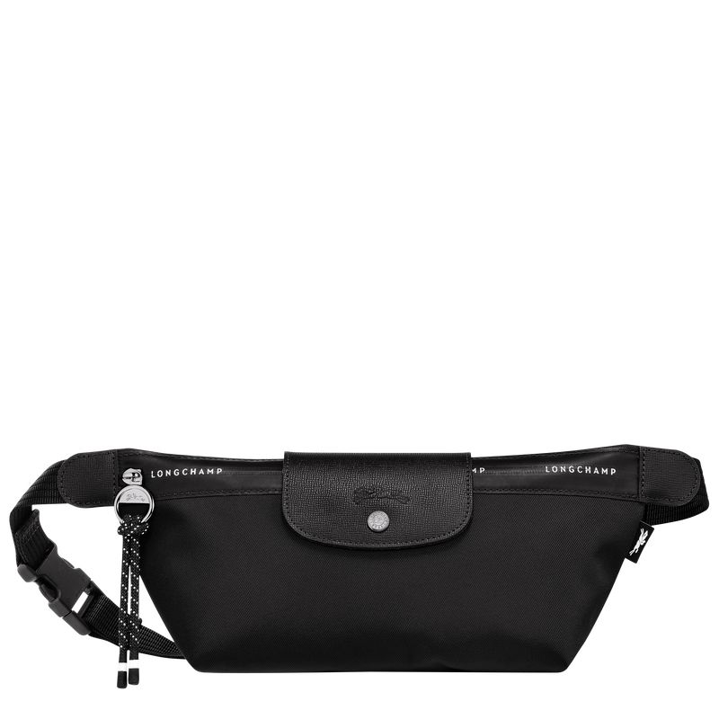 Longchamp Le Pliage Energy M Men Belt Bag Black | Australia-921OQPMBS