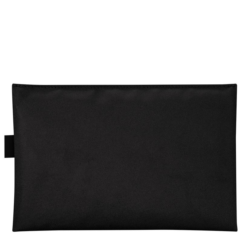 Longchamp Le Pliage Energy Men Pouch Black | Australia-650HPJMXB