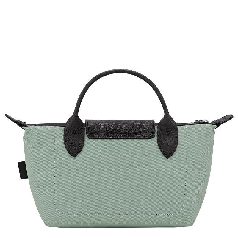 Longchamp Le Pliage Energy Men Pouch Blue Green | Australia-384YAFSRM