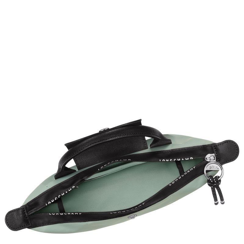 Longchamp Le Pliage Energy Men Pouch Blue Green | Australia-384YAFSRM