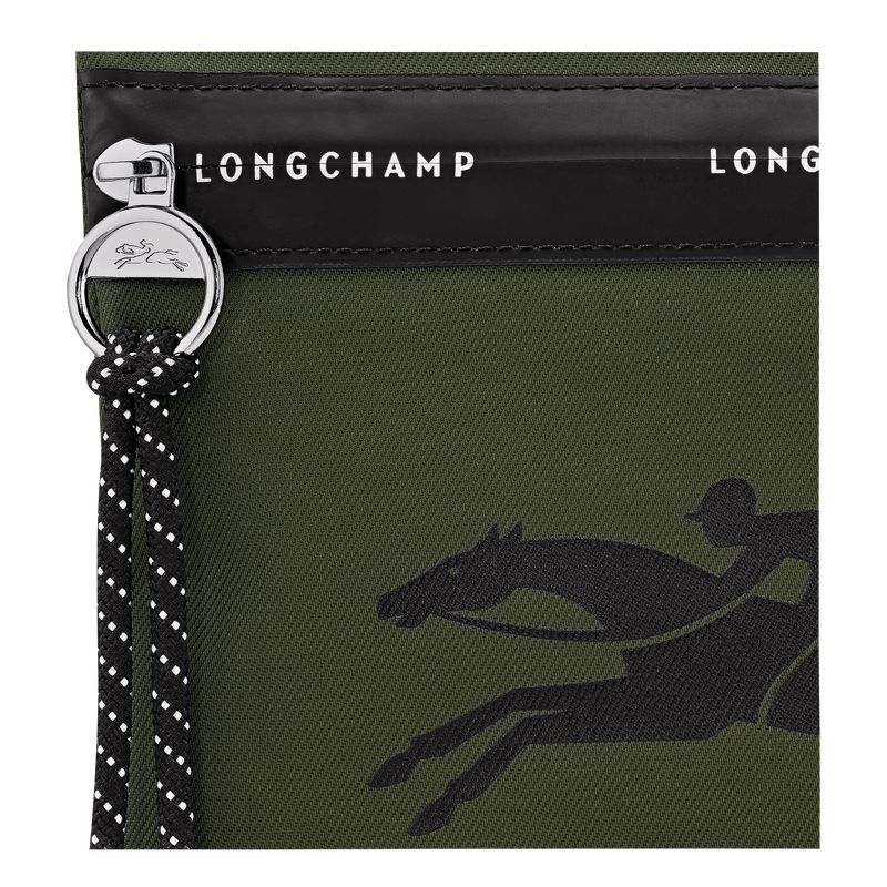 Longchamp Le Pliage Energy Men Pouch Khaki | Australia-529LPISHW