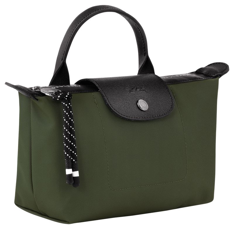 Longchamp Le Pliage Energy Men Pouch Khaki | Australia-680HBXSCV