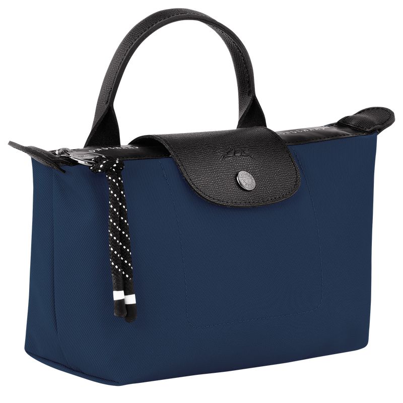 Longchamp Le Pliage Energy Men Pouch Navy | Australia-510NPOQIR
