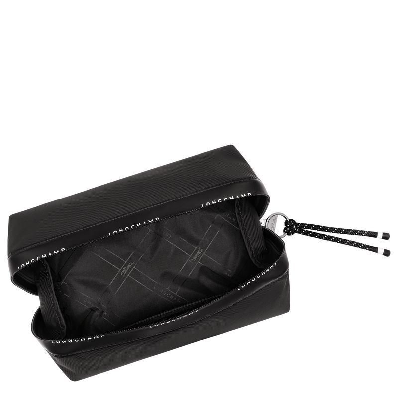 Longchamp Le Pliage Energy Women Pouch Black | Australia-924LDHTQS