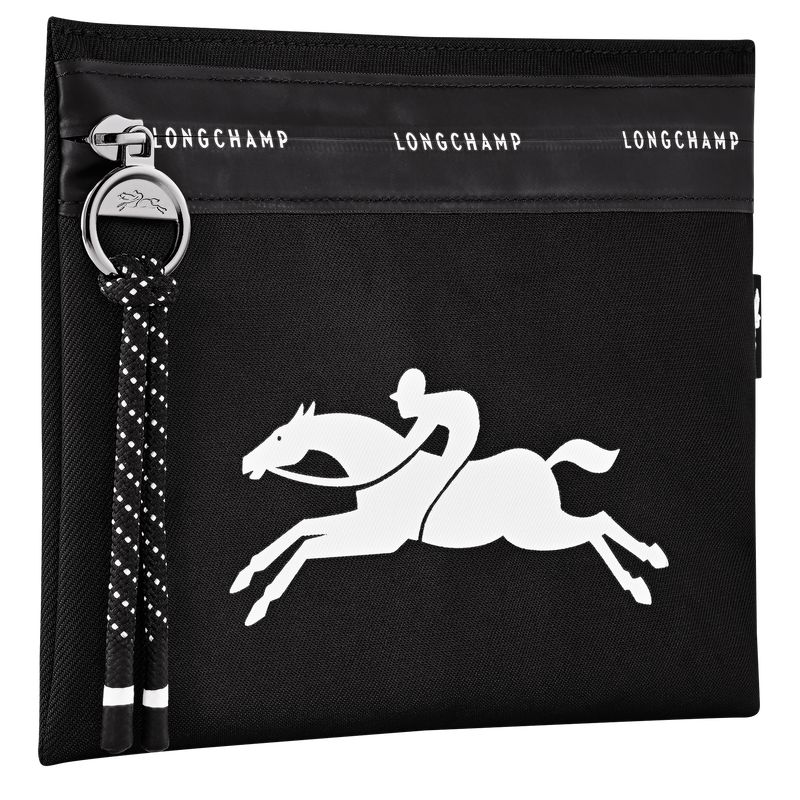 Longchamp Le Pliage Energy Women Pouch Black | Australia-153WJOAQG