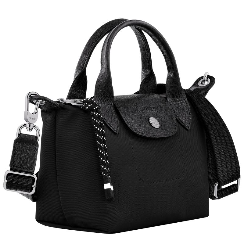 Longchamp Le Pliage Energy Xs Men Handbag Black | Australia-523MYKETA
