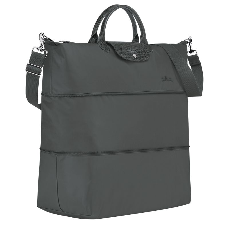 Longchamp Le Pliage Green Expandable Men Travel Bag Dark Grey | Australia-206HDRTNM