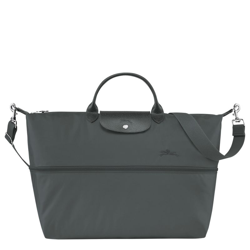 Longchamp Le Pliage Green Expandable Men Travel Bag Dark Grey | Australia-206HDRTNM