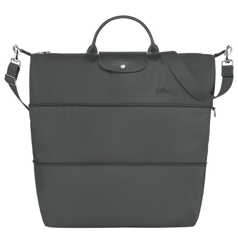 Longchamp Le Pliage Green Expandable Men Travel Bag Dark Grey | Australia-206HDRTNM