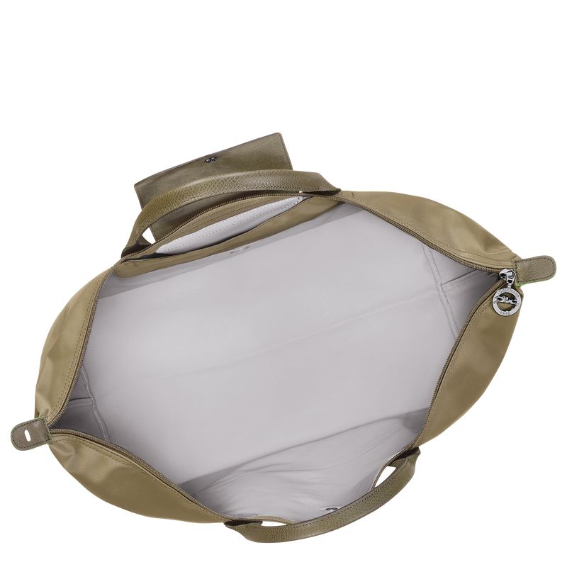Longchamp Le Pliage Green L Men Travel Bag Olive | Australia-267RCWSQU