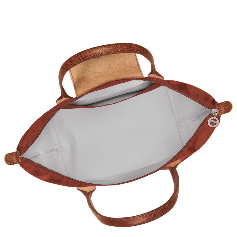 Longchamp Le Pliage Green L Women Tote Bag Brown | Australia-743YFOVUW
