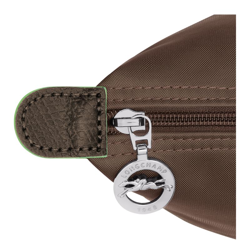Longchamp Le Pliage Green M Men Backpack Dark Brown | Australia-097KWEOQX