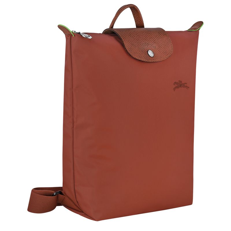 Longchamp Le Pliage Green M Men Backpack Brown | Australia-308DGTKVN