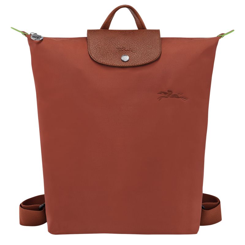 Longchamp Le Pliage Green M Men Backpack Brown | Australia-308DGTKVN