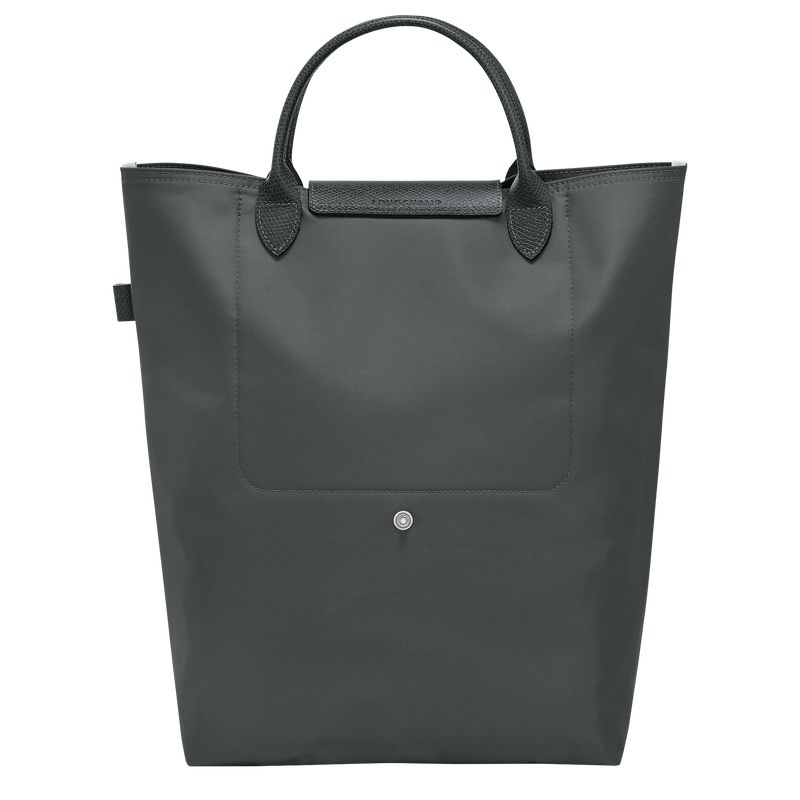 Longchamp Le Pliage Green M Men Tote Bag Deep Grey | Australia-102SDWXBC