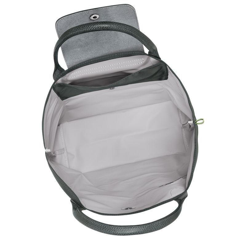 Longchamp Le Pliage Green M Men Tote Bag Deep Grey | Australia-102SDWXBC