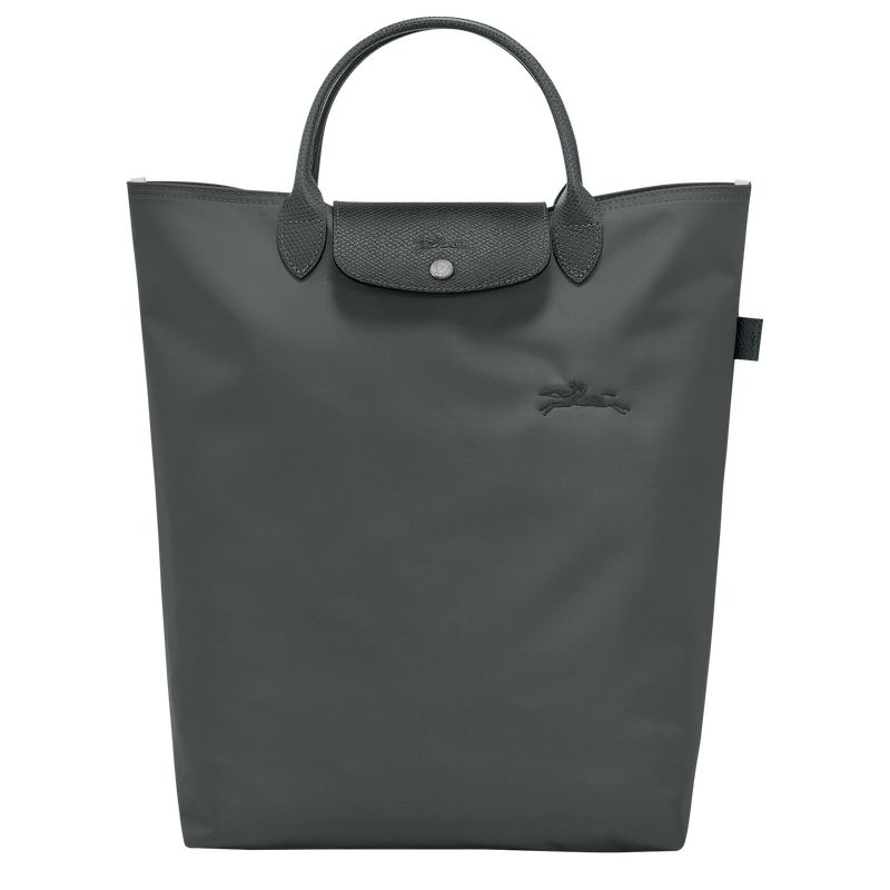 Longchamp Le Pliage Green M Men Tote Bag Deep Grey | Australia-102SDWXBC