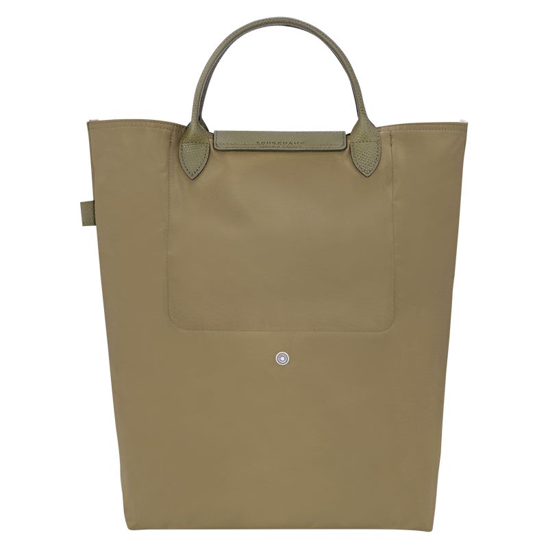 Longchamp Le Pliage Green M Men Tote Bag Olive | Australia-368REBWMS