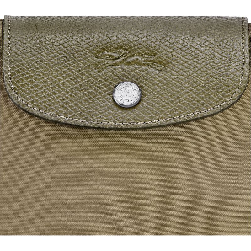 Longchamp Le Pliage Green M Men Tote Bag Olive | Australia-368REBWMS