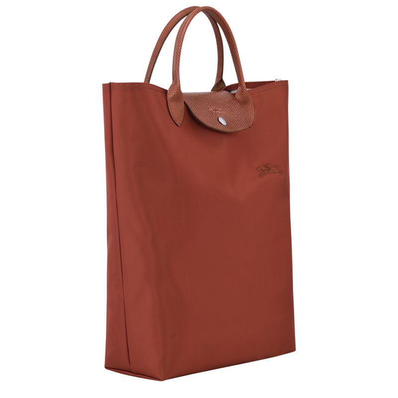 Longchamp Le Pliage Green M Men Tote Bag Brown | Australia-920QMLXNH