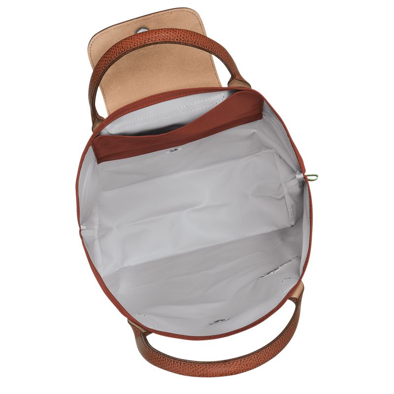 Longchamp Le Pliage Green M Men Tote Bag Brown | Australia-920QMLXNH