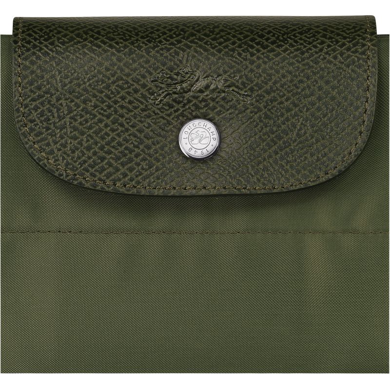 Longchamp Le Pliage Green M Men Tote Bag Dark Green | Australia-284EUJQAG