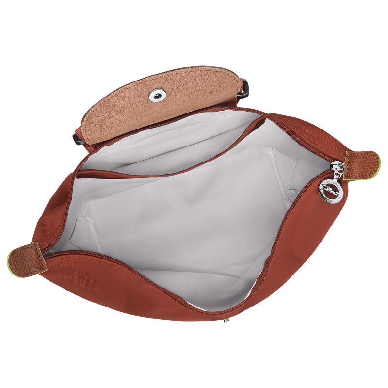 Longchamp Le Pliage Green M Women Backpack Brown | Australia-836CFOZPI