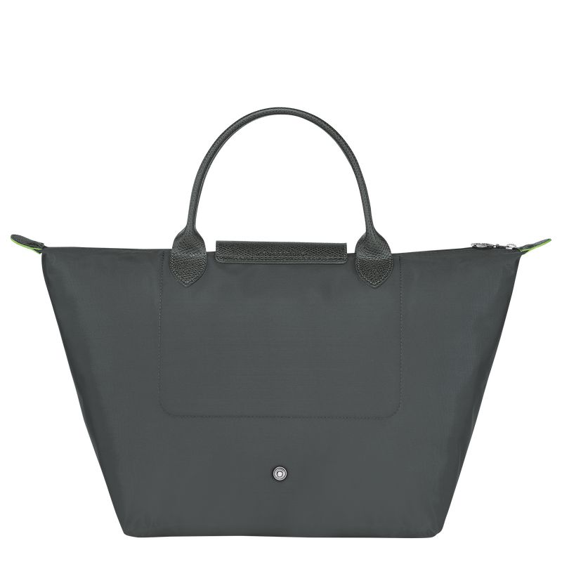 Longchamp Le Pliage Green M Women Handbag Deep Grey | Australia-206RMGAIC