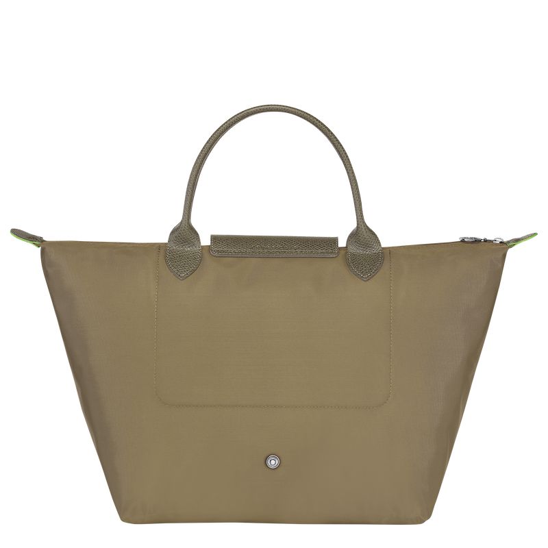 Longchamp Le Pliage Green M Women Handbag Olive | Australia-064ZTBWRX