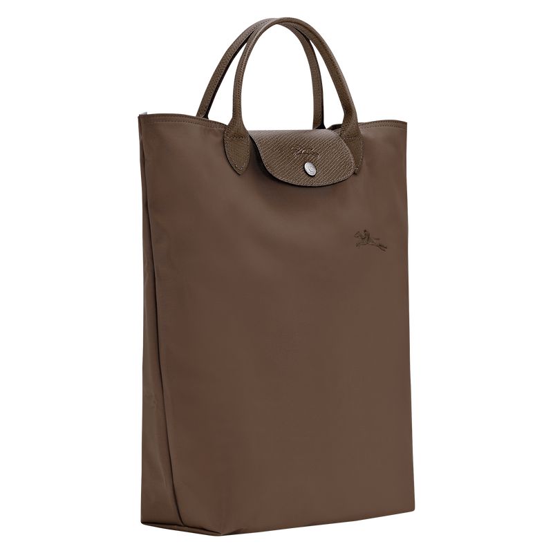 Longchamp Le Pliage Green M Women Tote Bag Dark Brown | Australia-962TPVHYQ