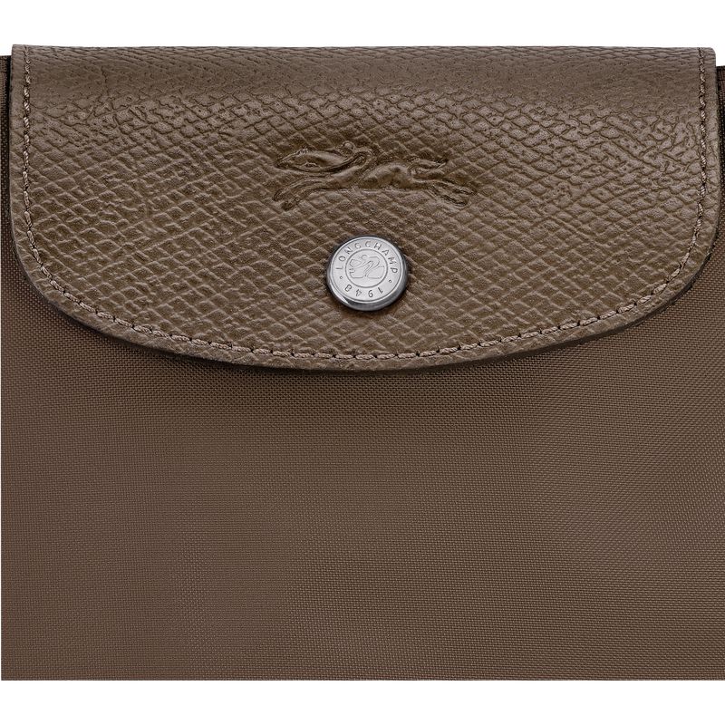 Longchamp Le Pliage Green M Women Tote Bag Dark Brown | Australia-962TPVHYQ