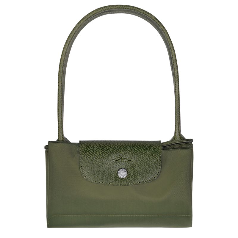 Longchamp Le Pliage Green M Women Tote Bag Dark Green | Australia-829KTOVNZ