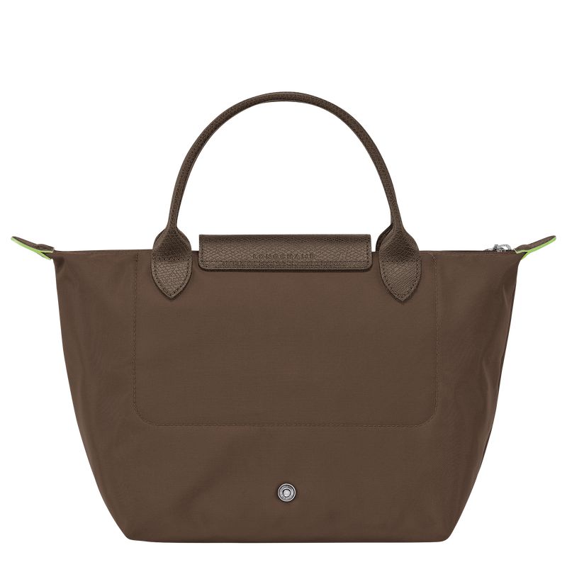 Longchamp Le Pliage Green S Women Handbag Dark Brown | Australia-673MZGNKY