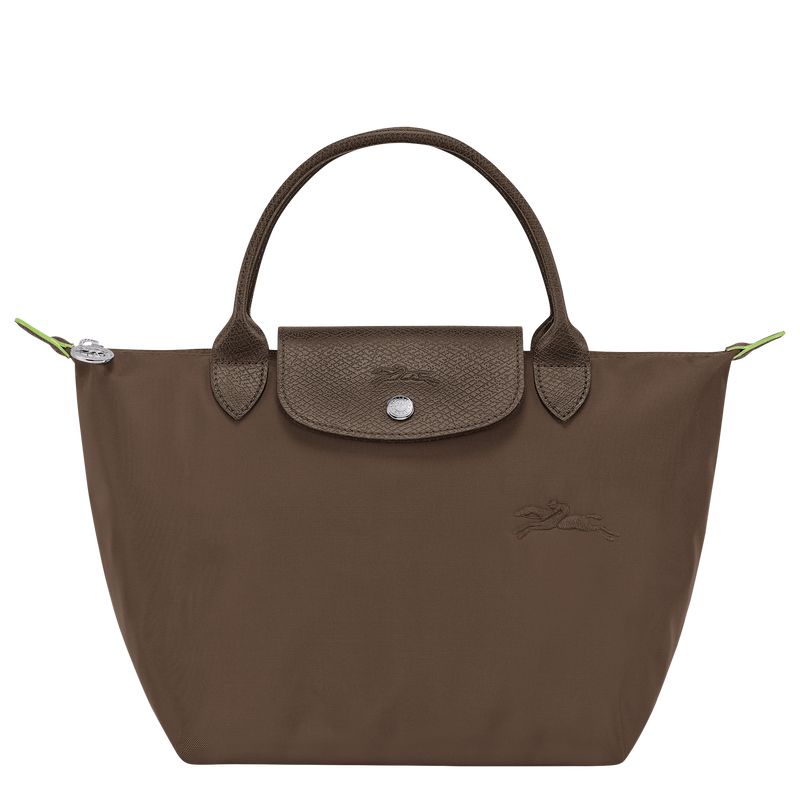 Longchamp Le Pliage Green S Women Handbag Dark Brown | Australia-673MZGNKY