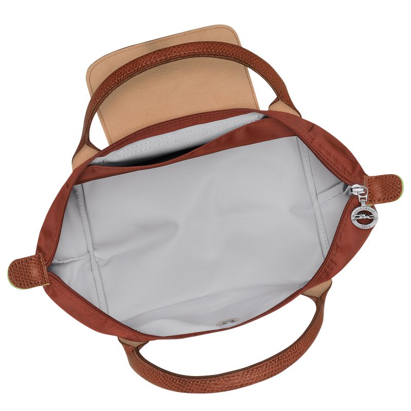 Longchamp Le Pliage Green S Women Handbag Brown | Australia-315NDZOUQ