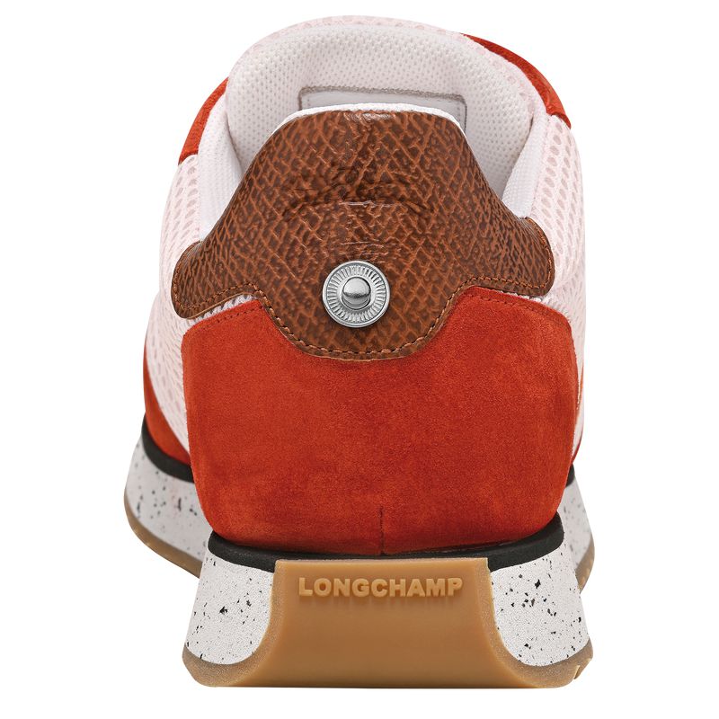 Longchamp Le Pliage Green Women Sneakers Red / Orange | Australia-607TFJKCO