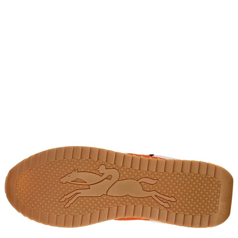 Longchamp Le Pliage Green Women Sneakers Red / Orange | Australia-607TFJKCO