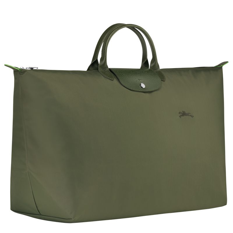 Longchamp Le Pliage Green Xl Men Travel Bag Dark Green | Australia-437ZYONIS