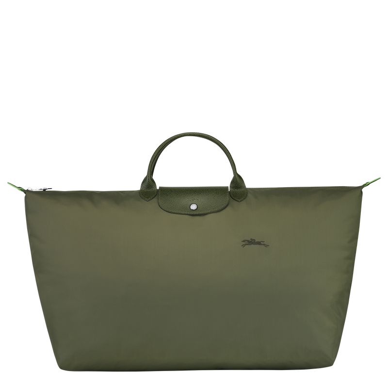 Longchamp Le Pliage Green Xl Men Travel Bag Dark Green | Australia-437ZYONIS
