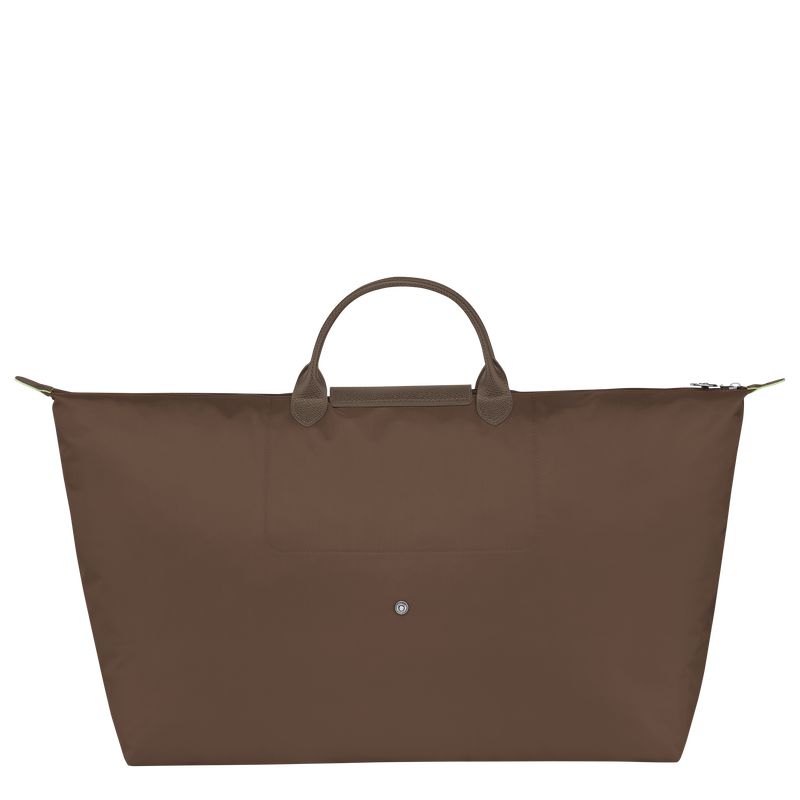 Longchamp Le Pliage Green Xl Women Travel Bag Dark Brown | Australia-934ENXFHK