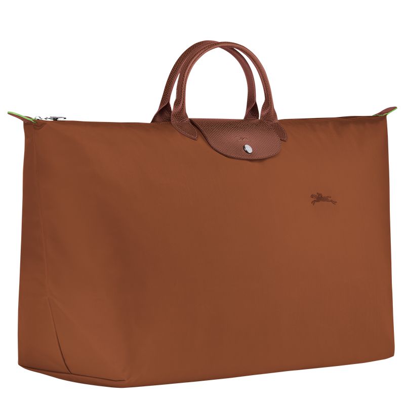 Longchamp Le Pliage Green Xl Women Travel Bag Brown | Australia-976FMEAHC